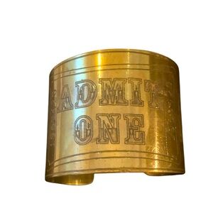 🔴BRASS CUFF BRACELET 🔴 GREAT CONDITION! NEVER WORN!